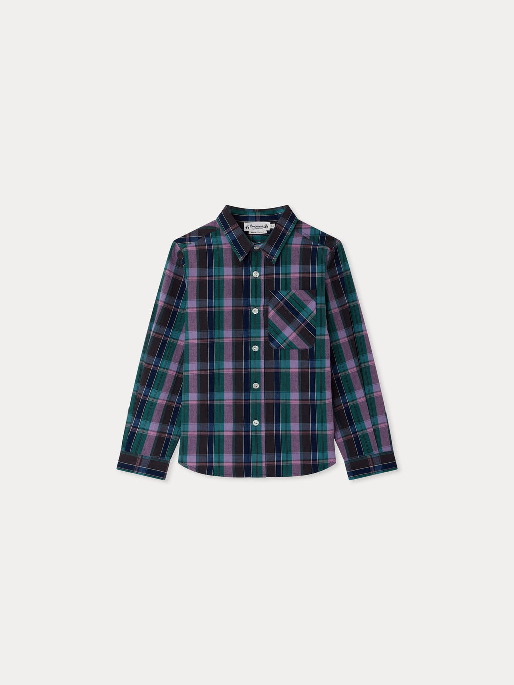 chemise en coton madras biologique