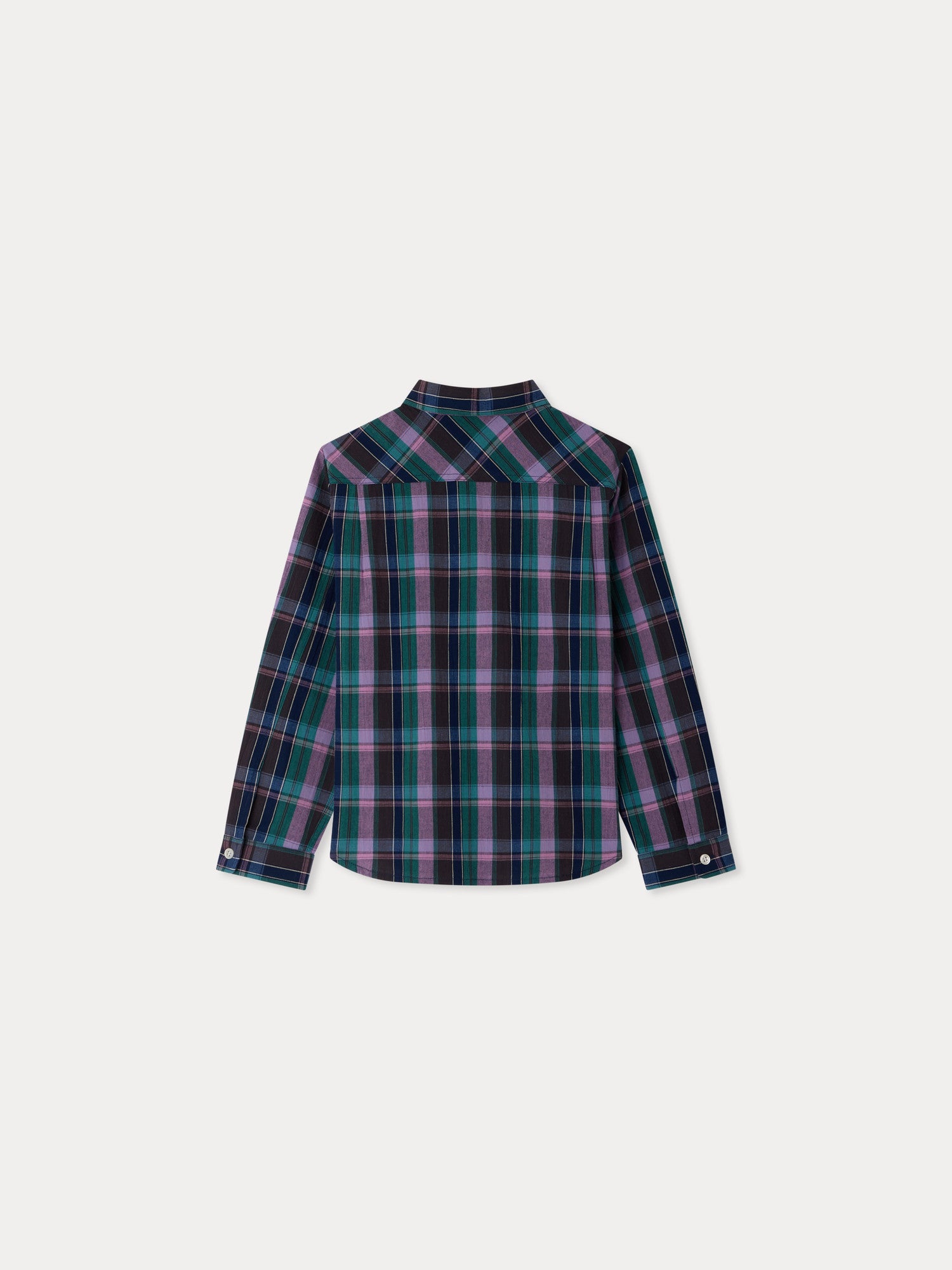 chemise en coton madras biologique