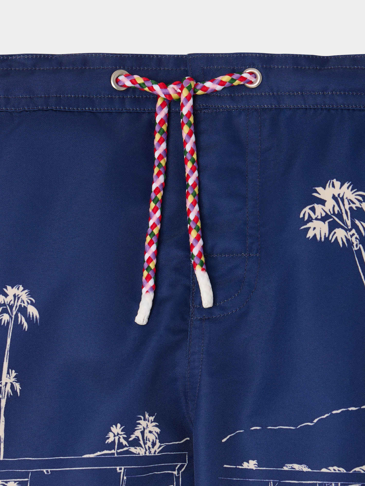 Short de bain imprimé Palm Spring