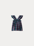 blouse en coton madras biologique