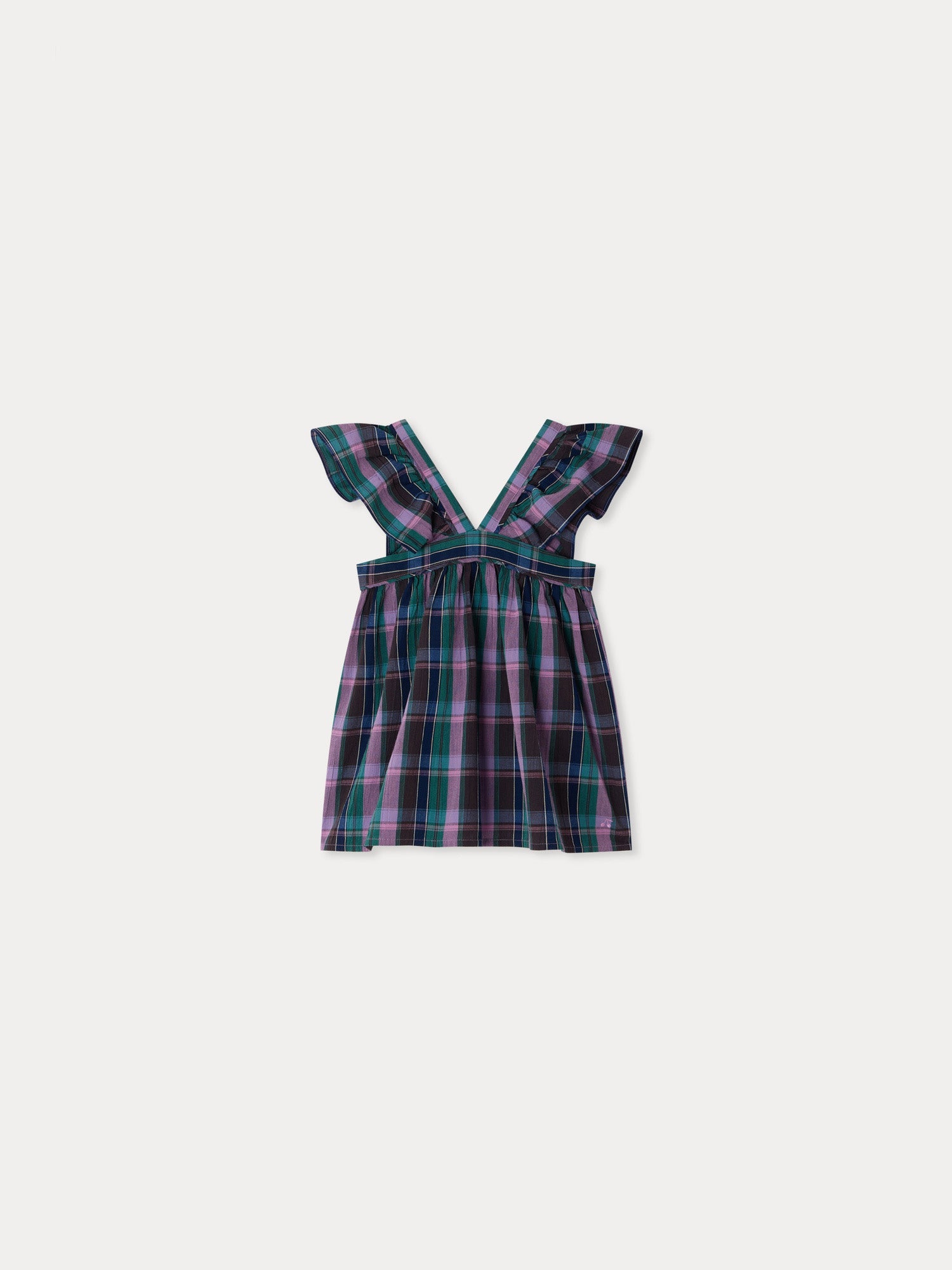 blouse en coton madras biologique