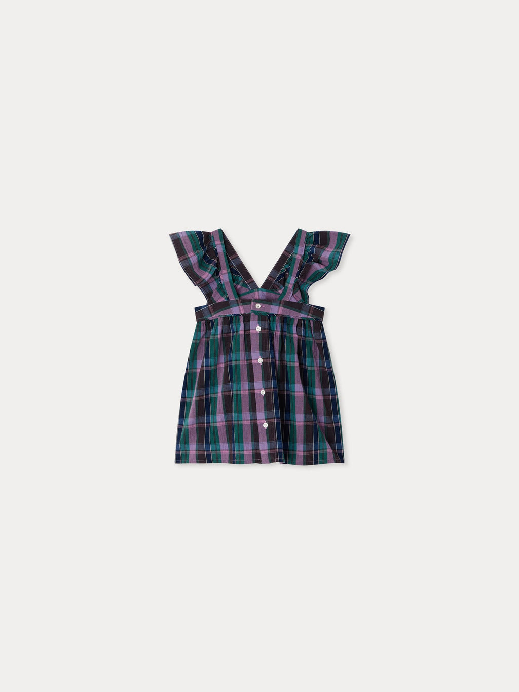 blouse en coton madras biologique
