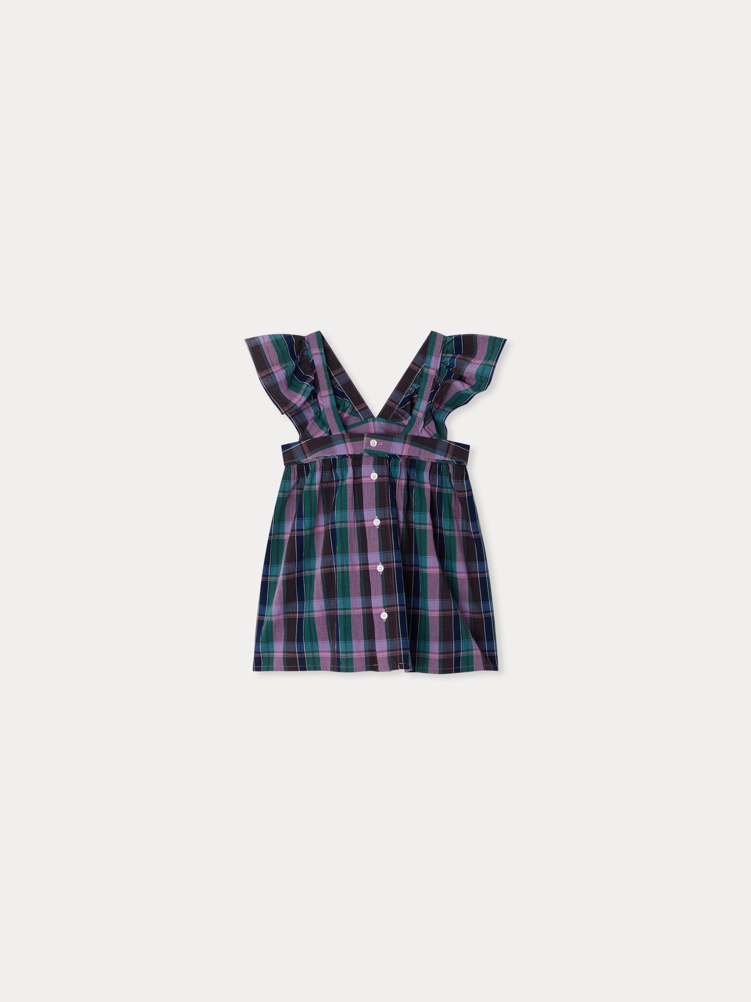 blouse en coton madras biologique