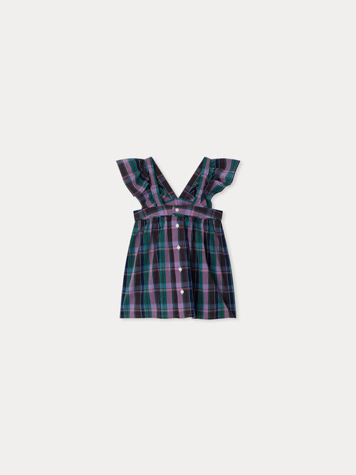 blouse en coton madras biologique