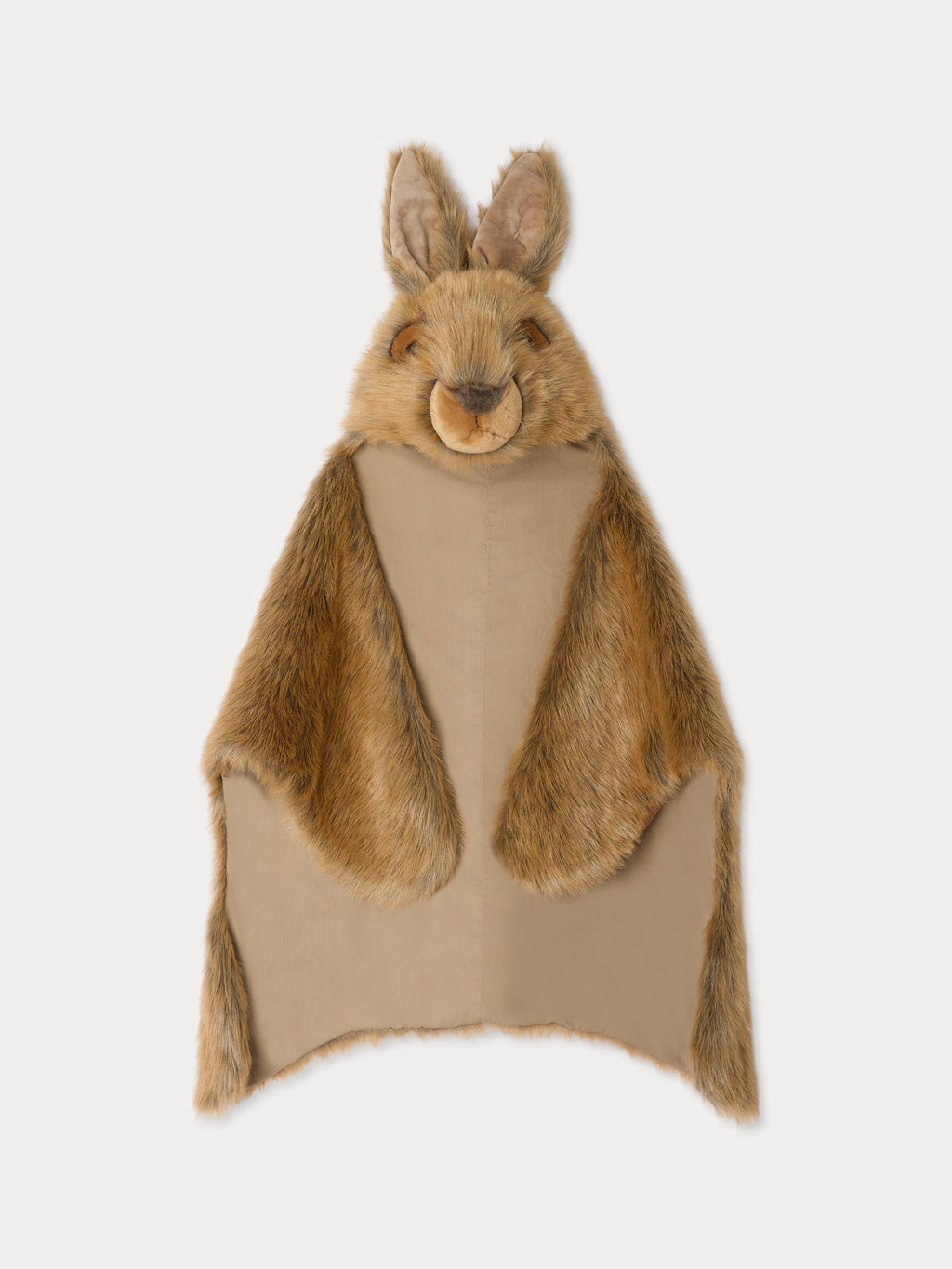 cape en maille motif lapin, 115 cm