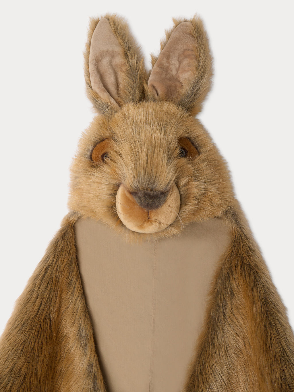 cape en maille motif lapin, 115 cm