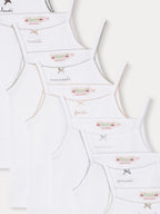 débardeurs en coton biologique brodés
