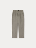 pantalon droit couleur chocolat