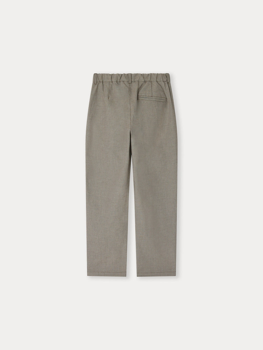pantalon droit couleur chocolat