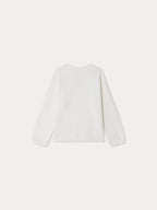 sweat-shirt à imprimé cerises