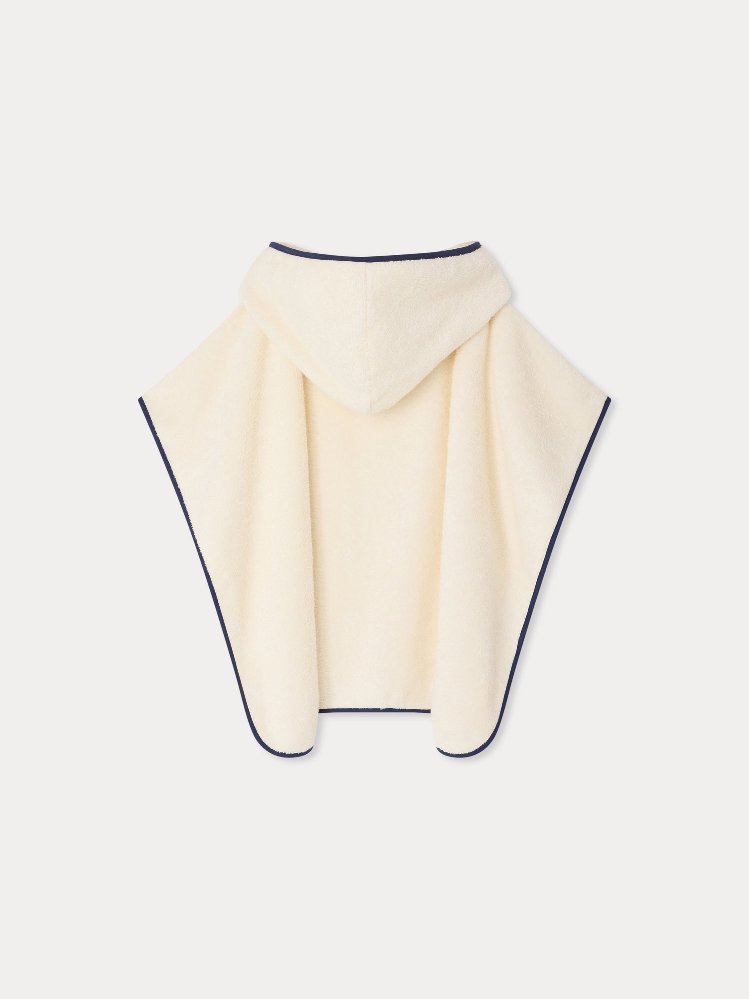 Poncho de bain logo Heritage en coton biologique
