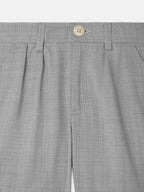 short ample Bermudes à plis
