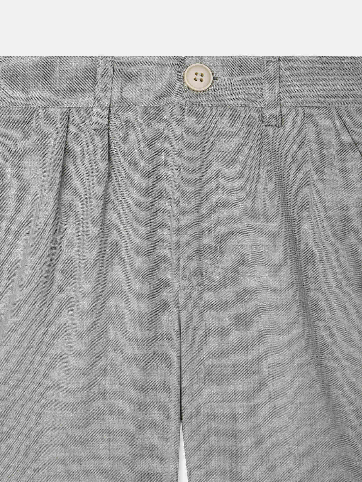 short ample Bermudes à plis