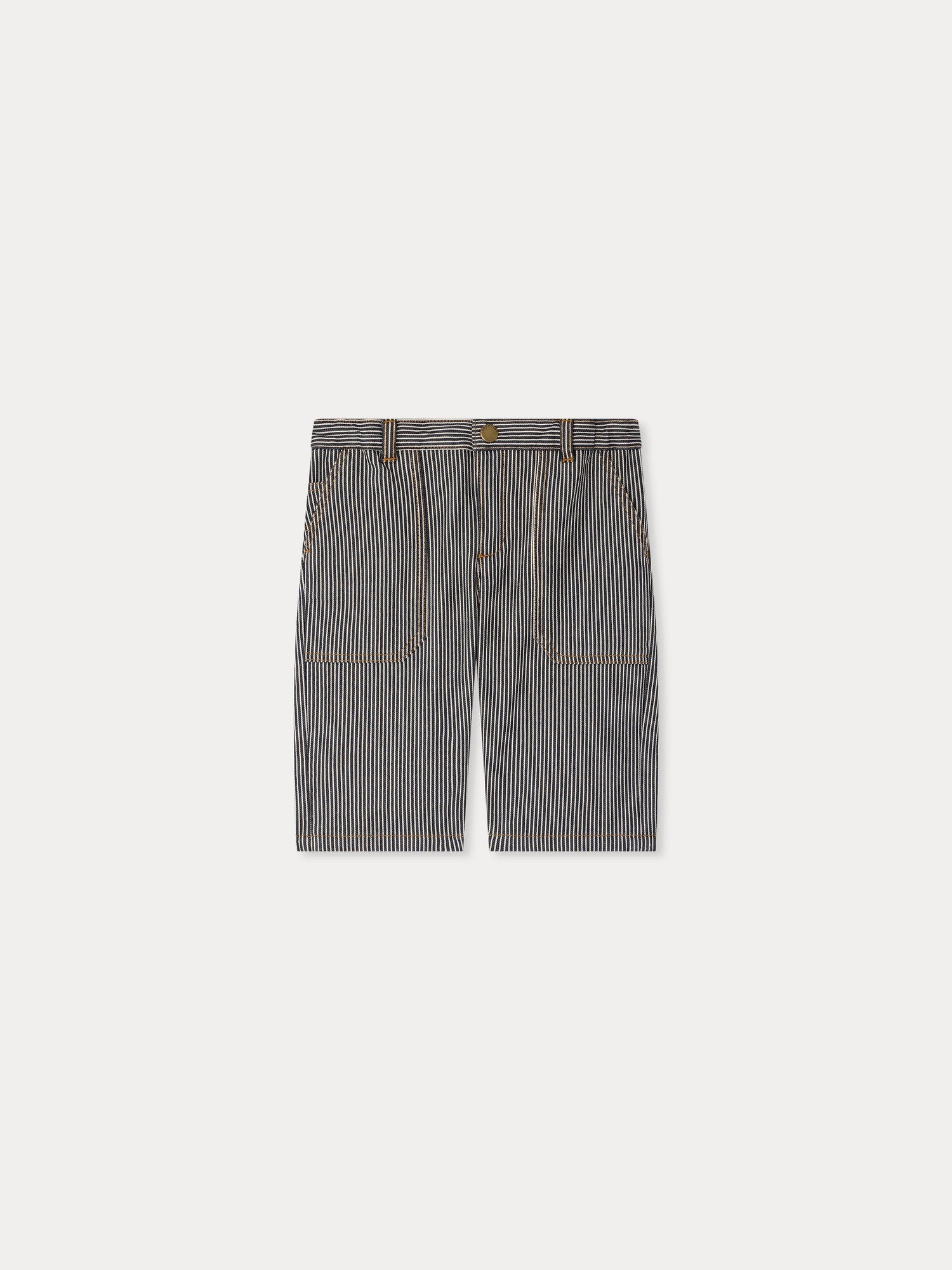 short rayé en coton biologique