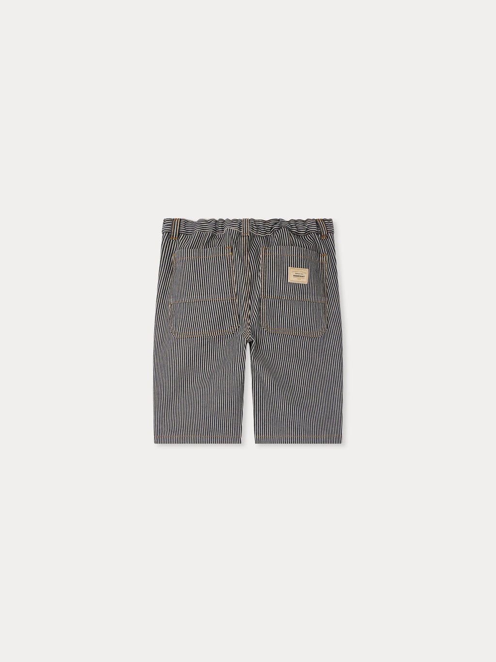 short rayé en coton biologique
