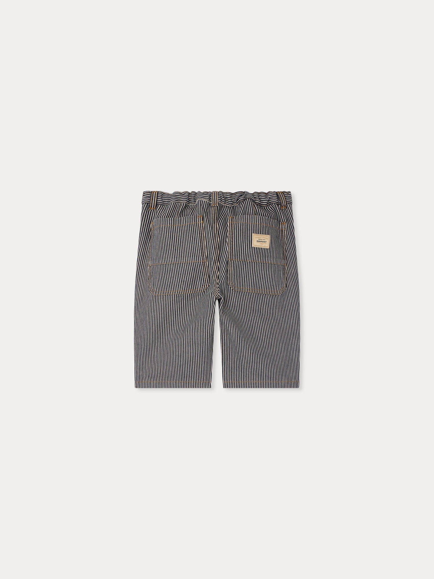 short rayé en coton biologique