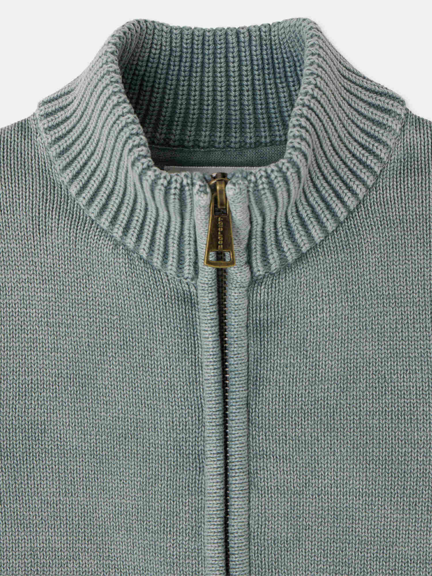 cardigan à col montant