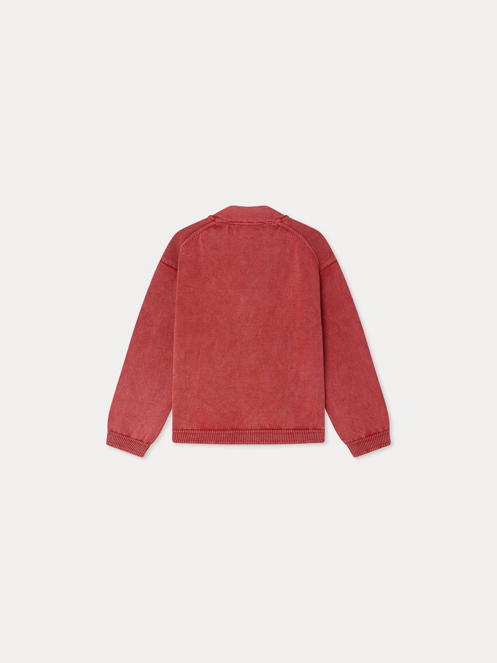Cardigan en maille col V avec fermeture boutonnée