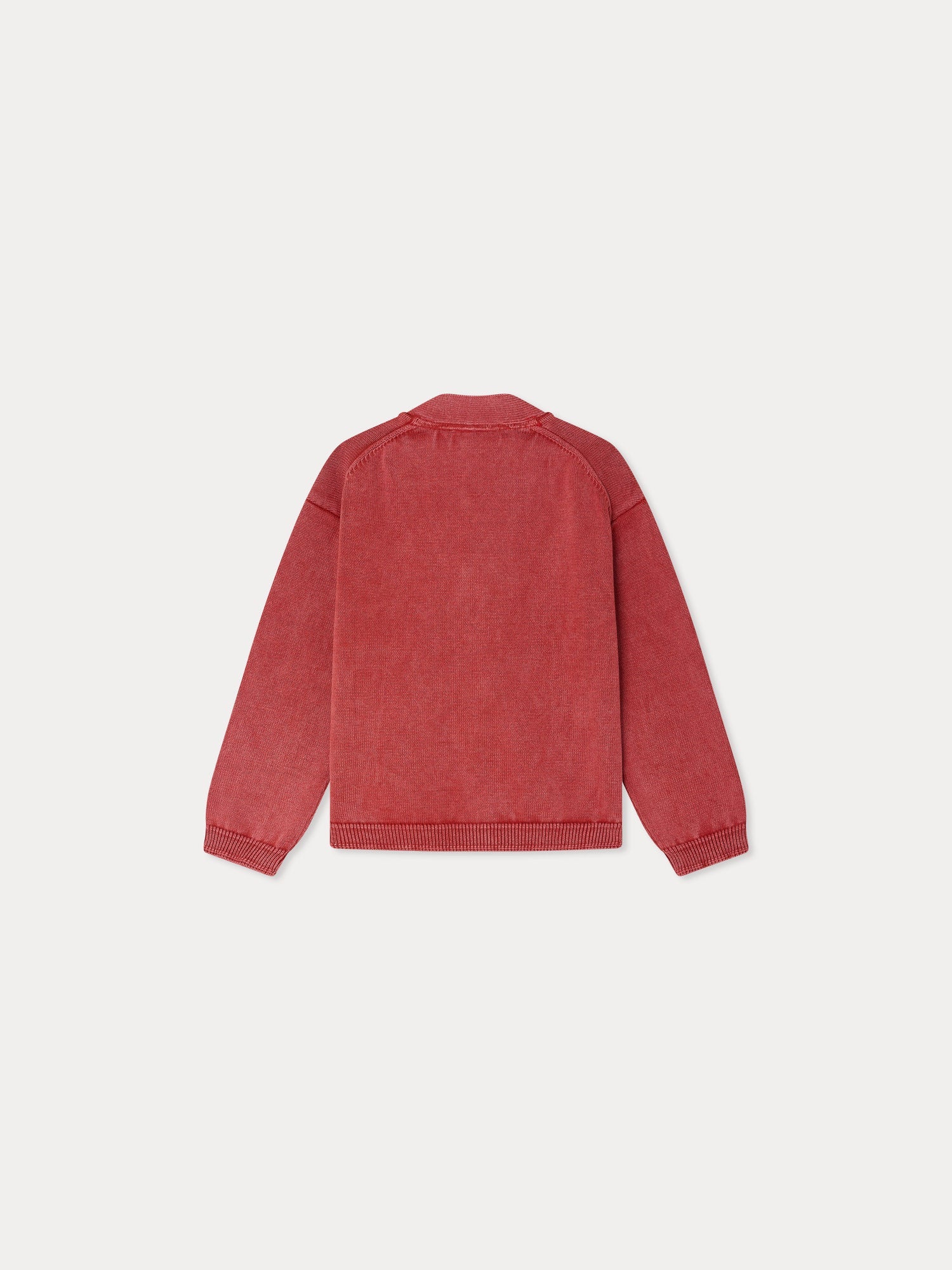 Cardigan en maille col V avec fermeture boutonnée