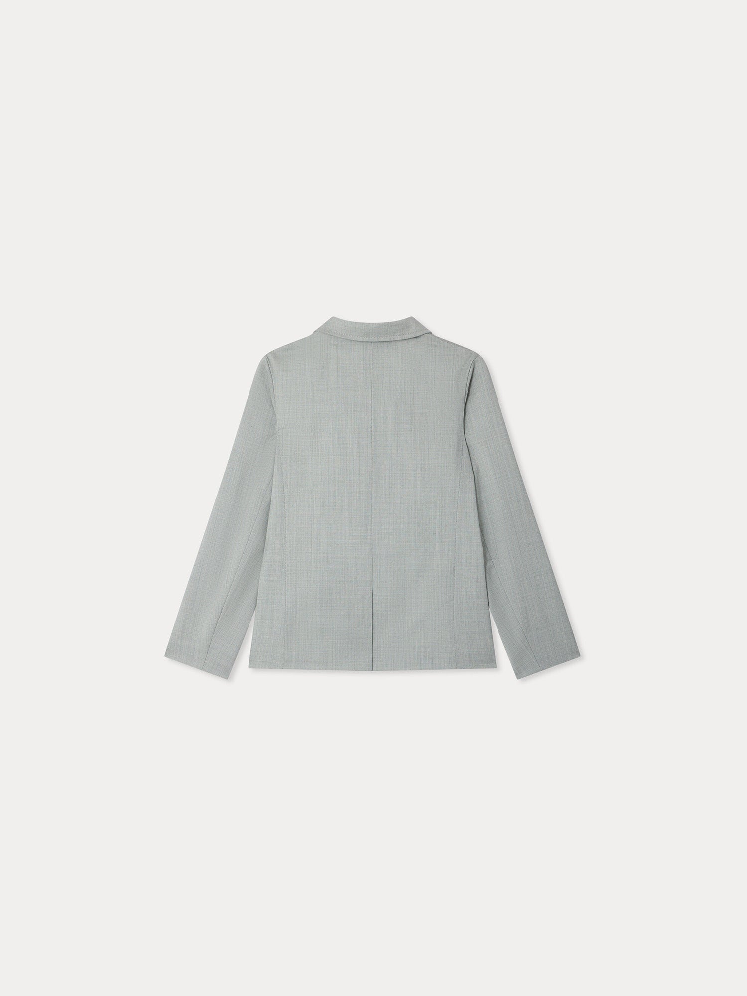 veste de costume sur mesure à revers crantés