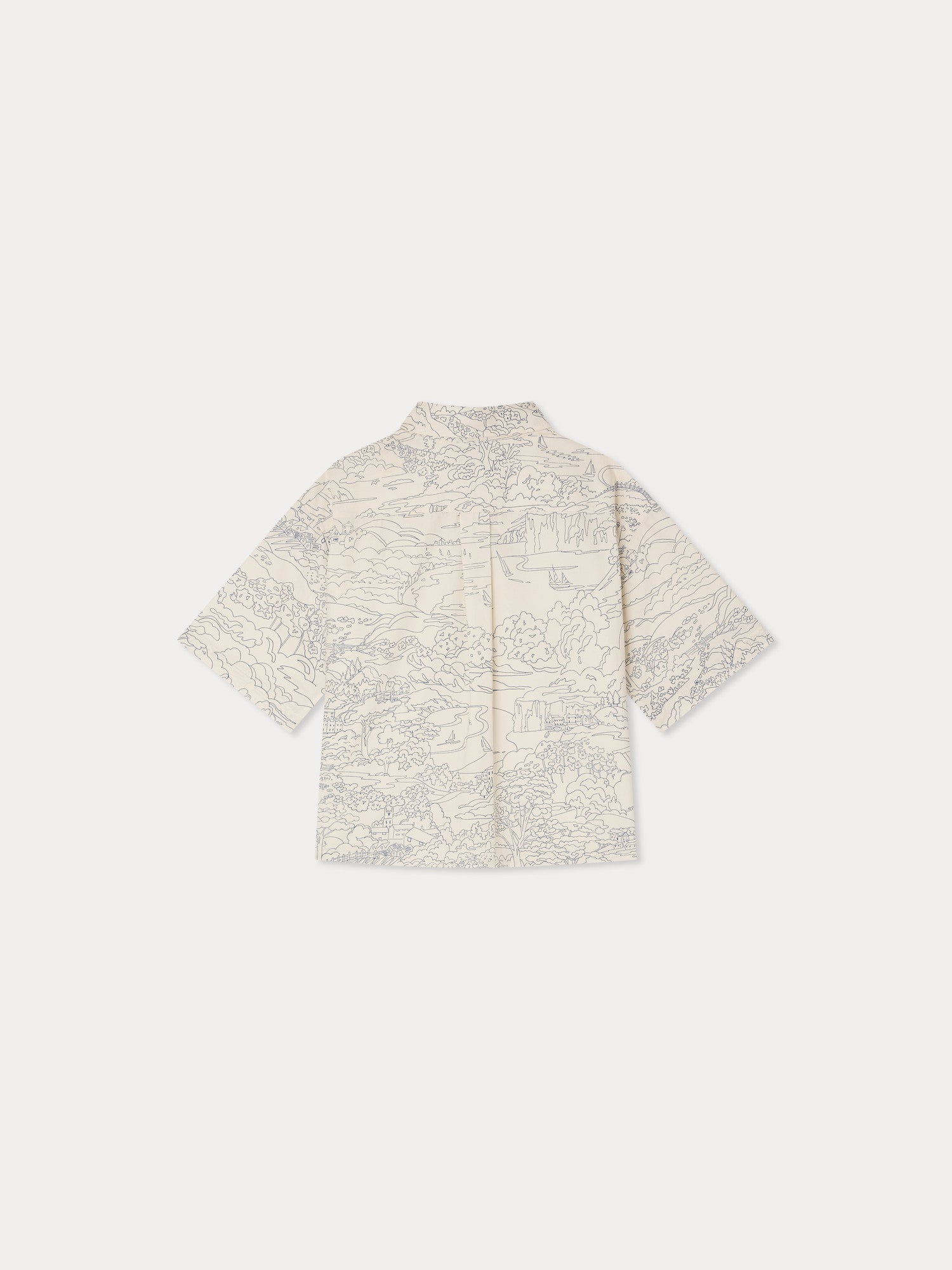 chemise tissée en coton biologique