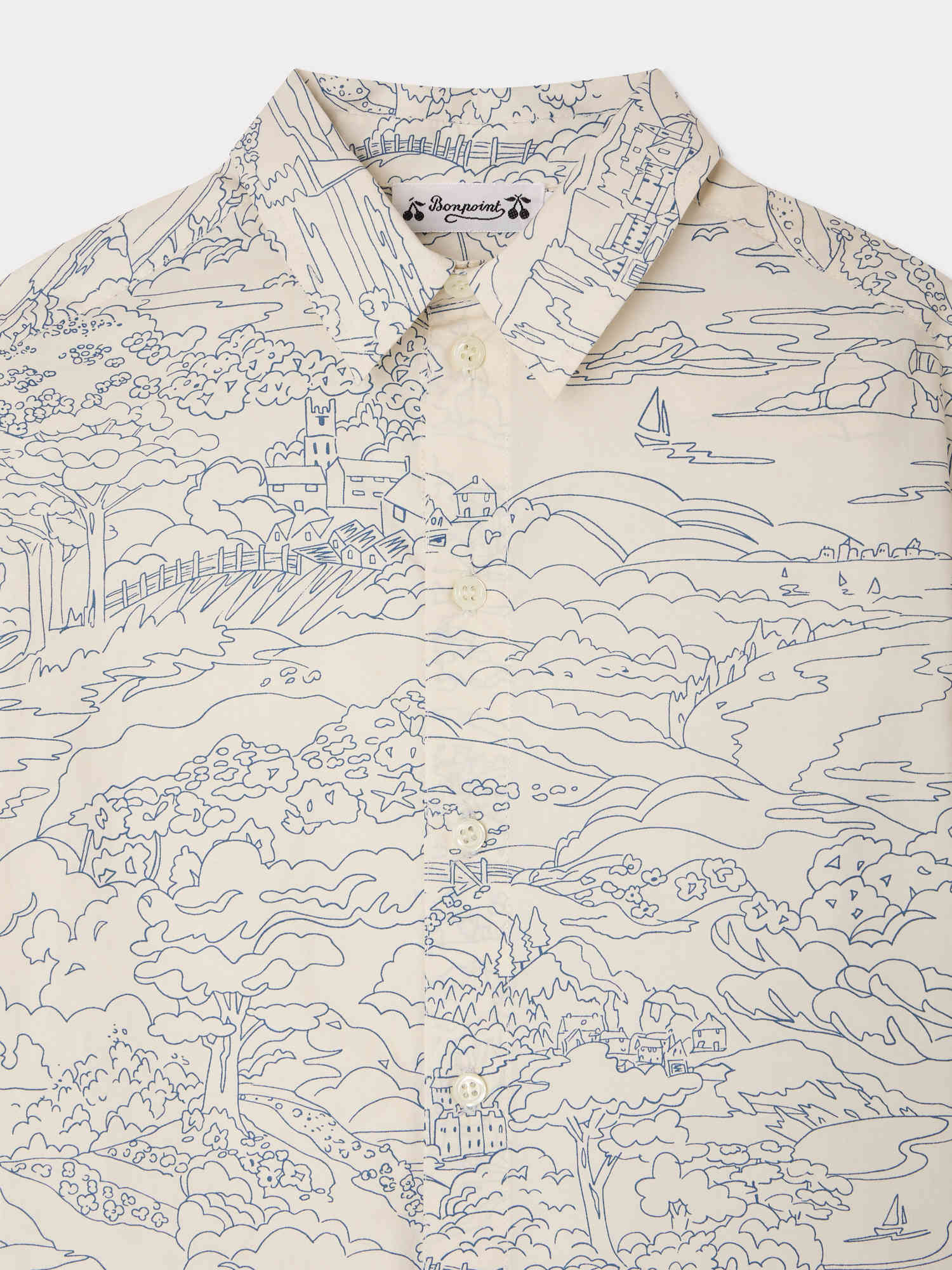 chemise tissée en coton biologique
