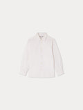 chemise jacquard ton sur ton motif cerises