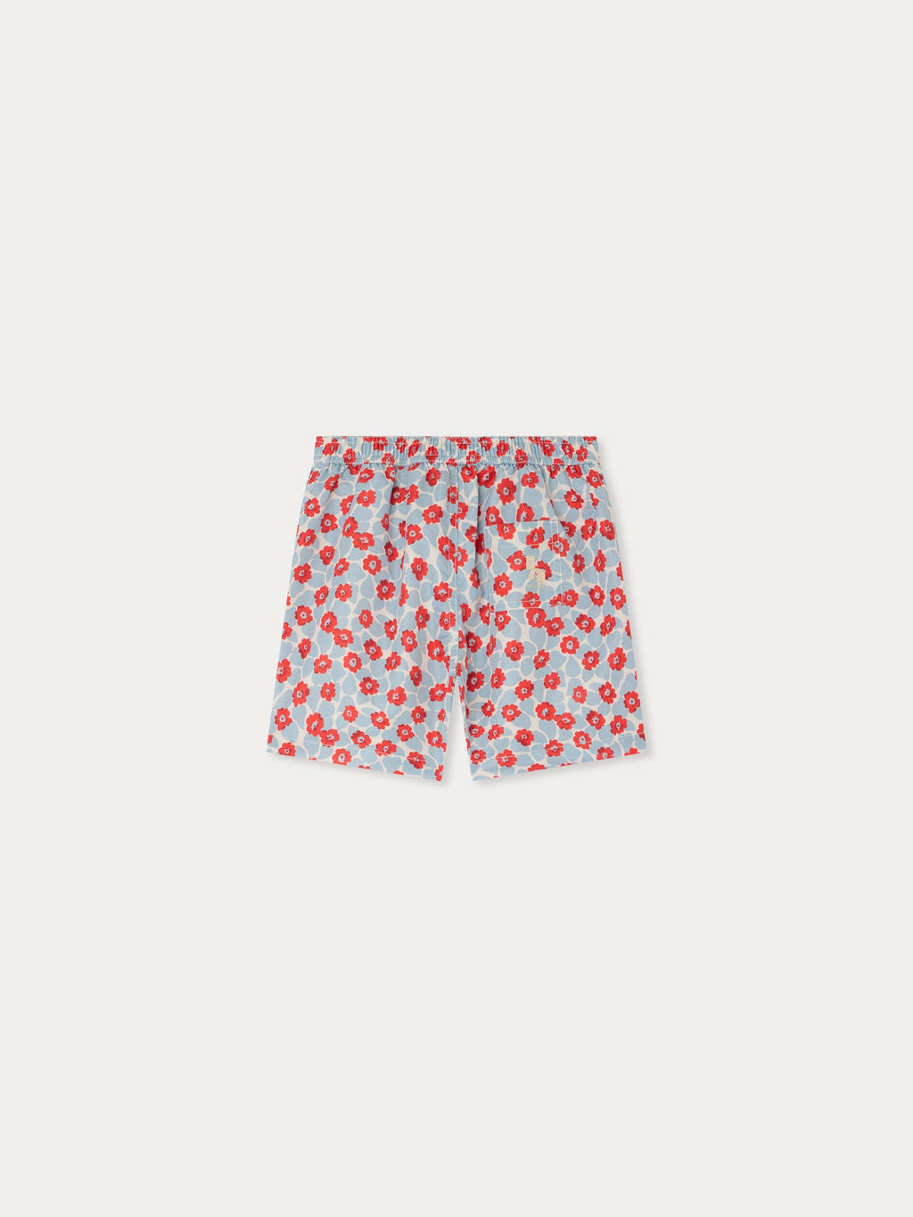 Short de bain imprimé fleuri