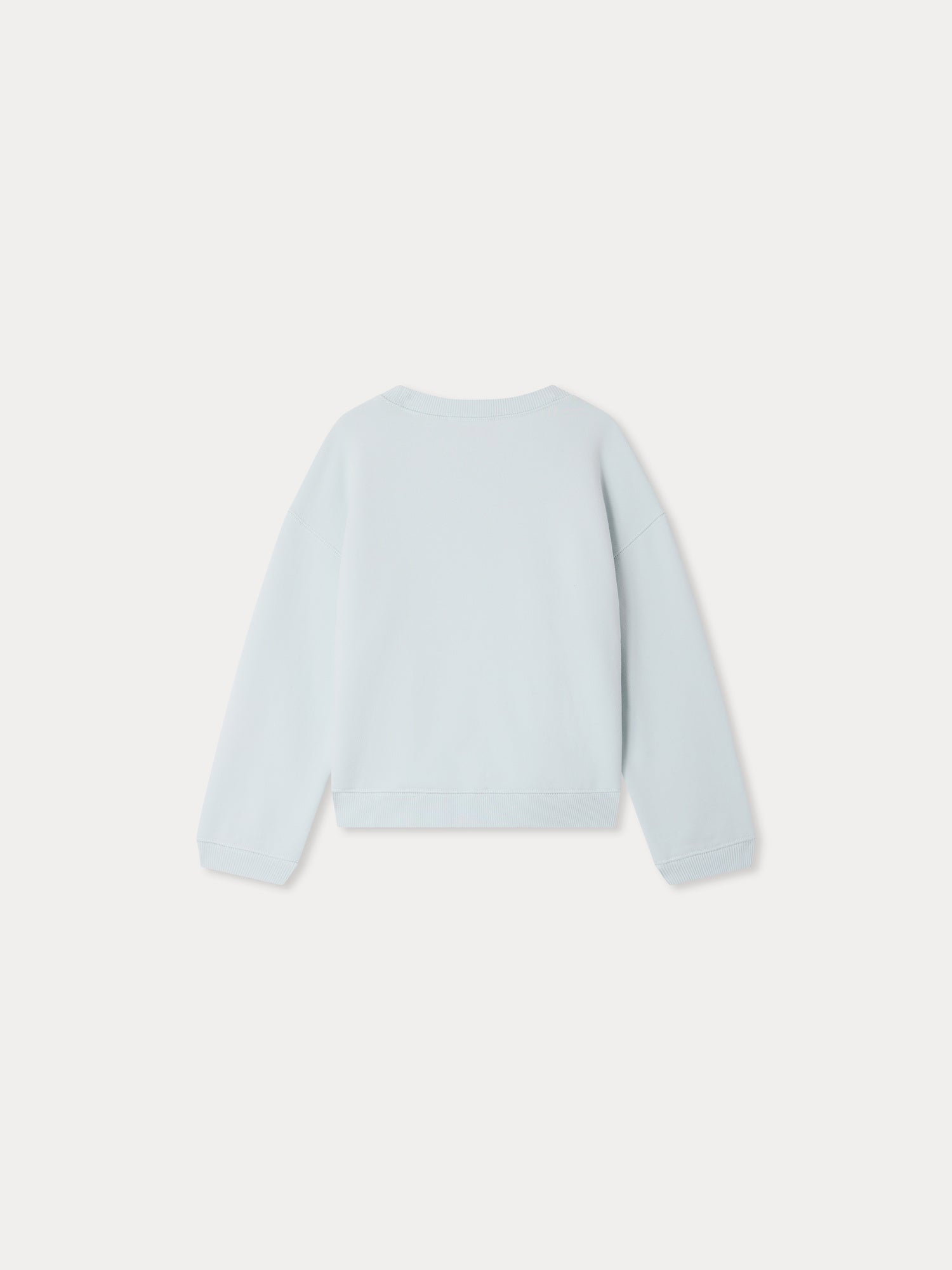 Sweat-shirt brodé régate en coton bio