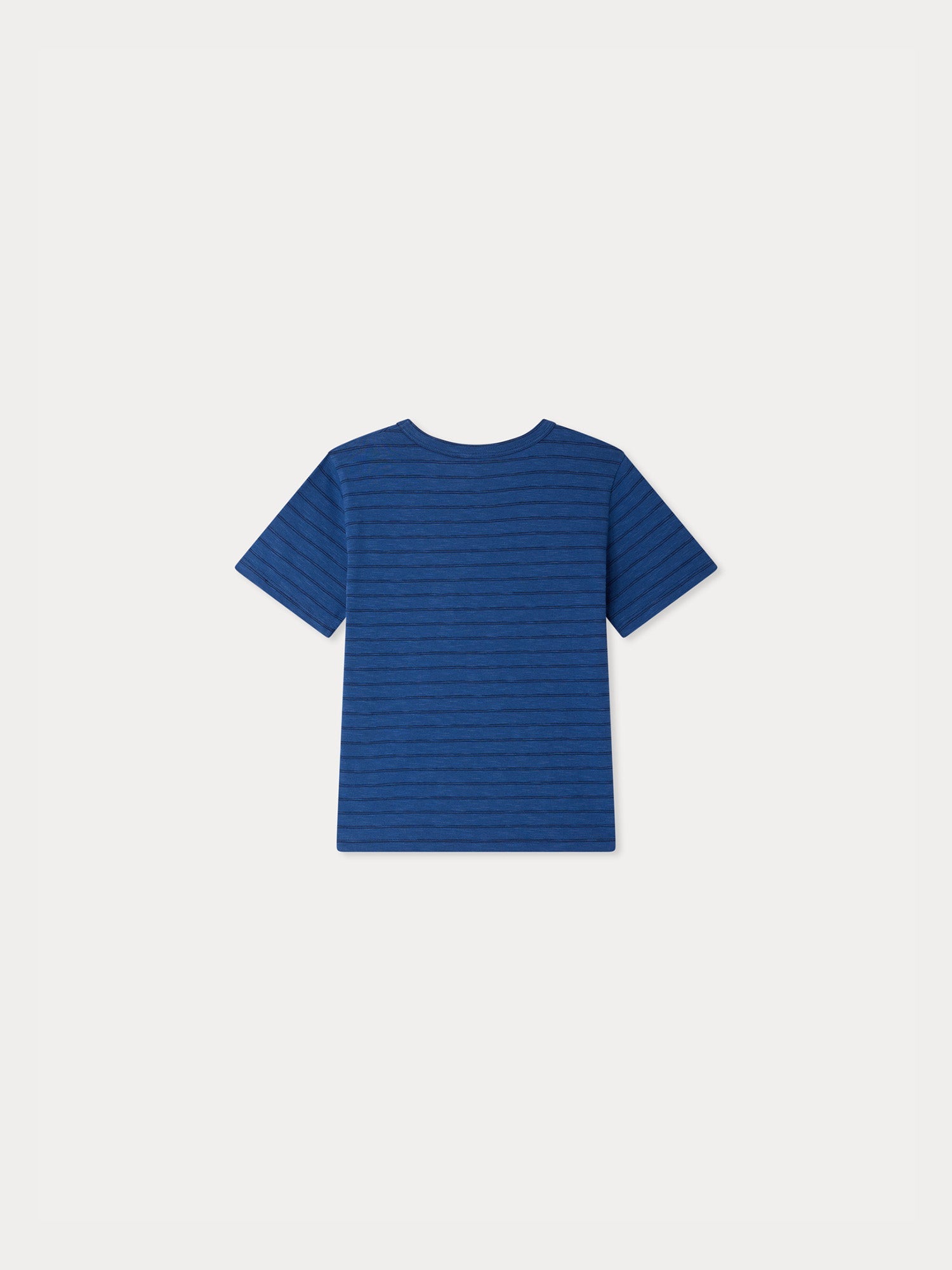 T-shirt bleu marine en coton biologique