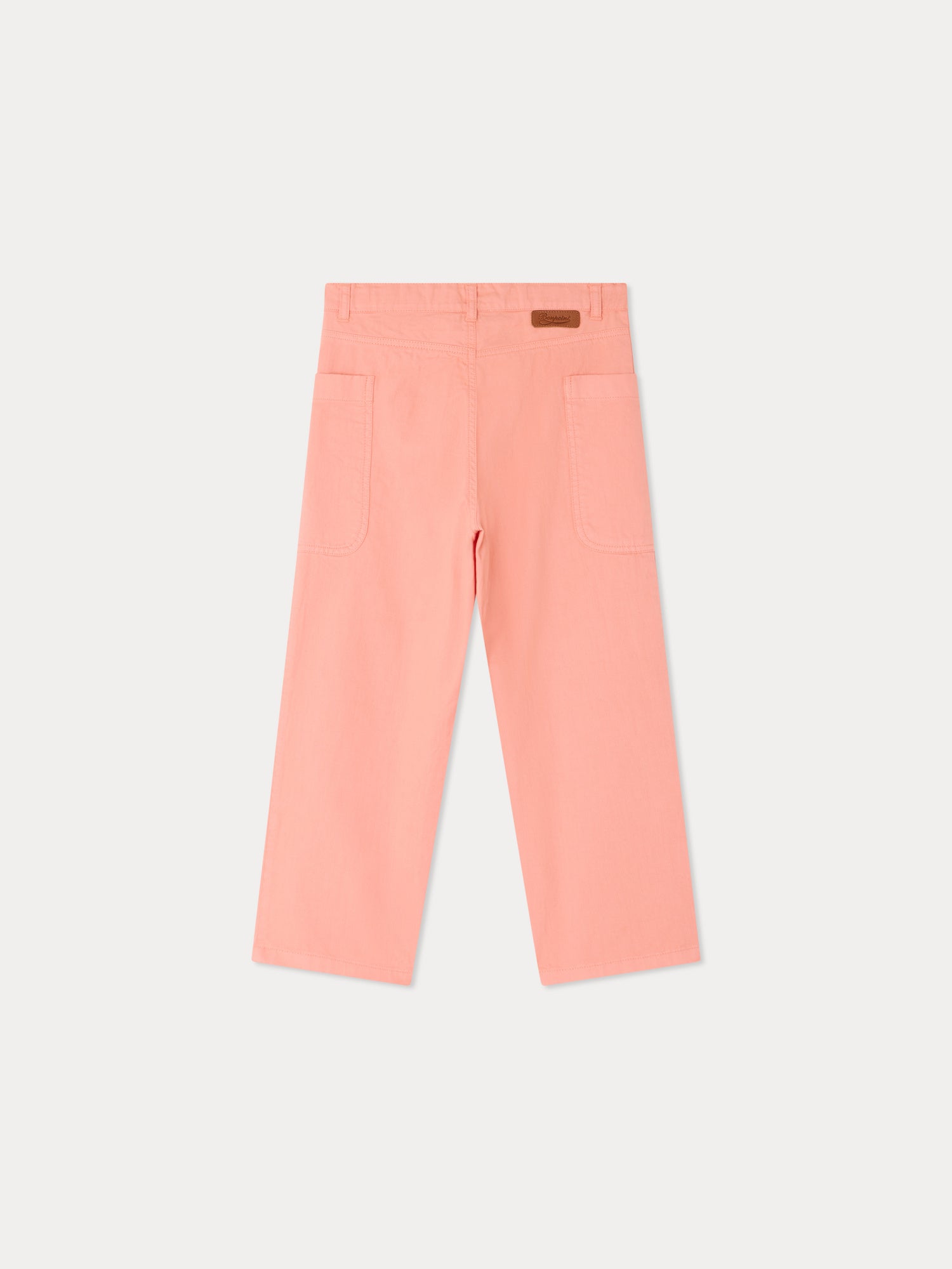 pantalon large en coton biologique