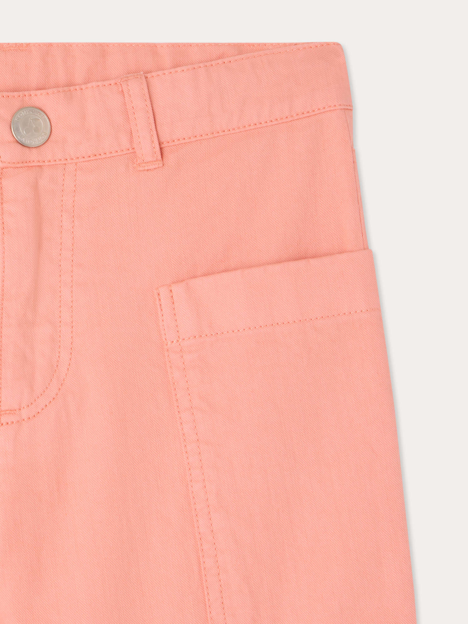 pantalon large en coton biologique