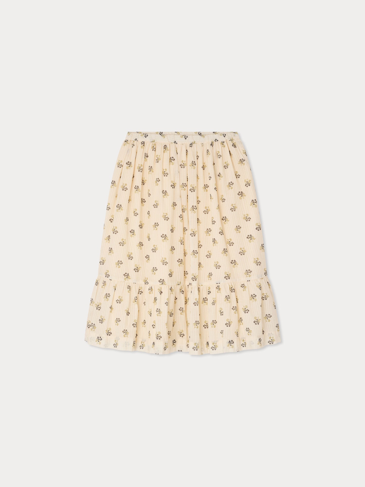 jupe en voile de coton dobby biologique