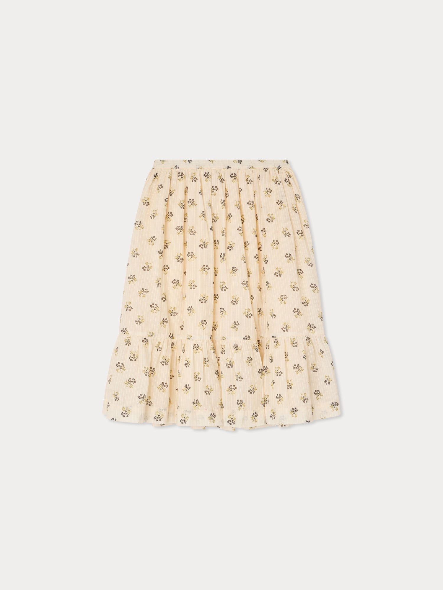 jupe en voile de coton dobby biologique