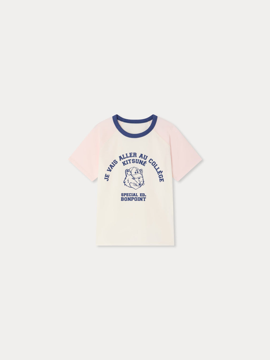 T-shirt avec imprimé renard en coton biologique