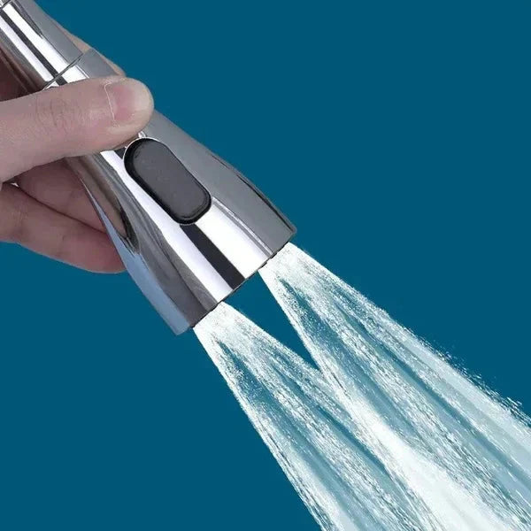 Robinet rotatif à 360° haute pression + adaptateur – Flexible, puissant et économique en eau