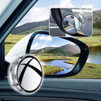 Rétroviseur grand angle à ventouse pour voiture (lot de 2)