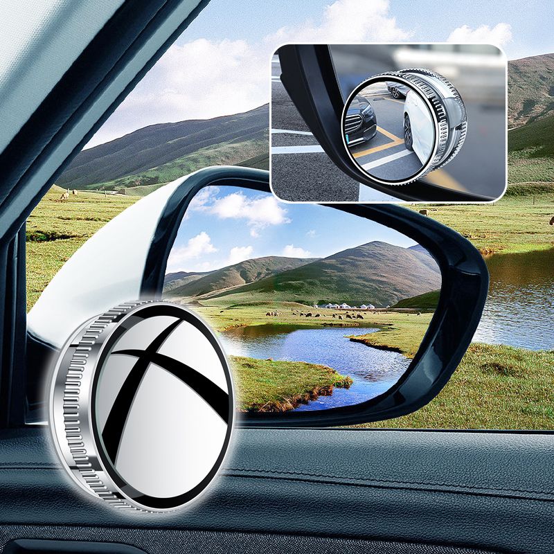 Rétroviseur grand angle à ventouse pour voiture (lot de 2)