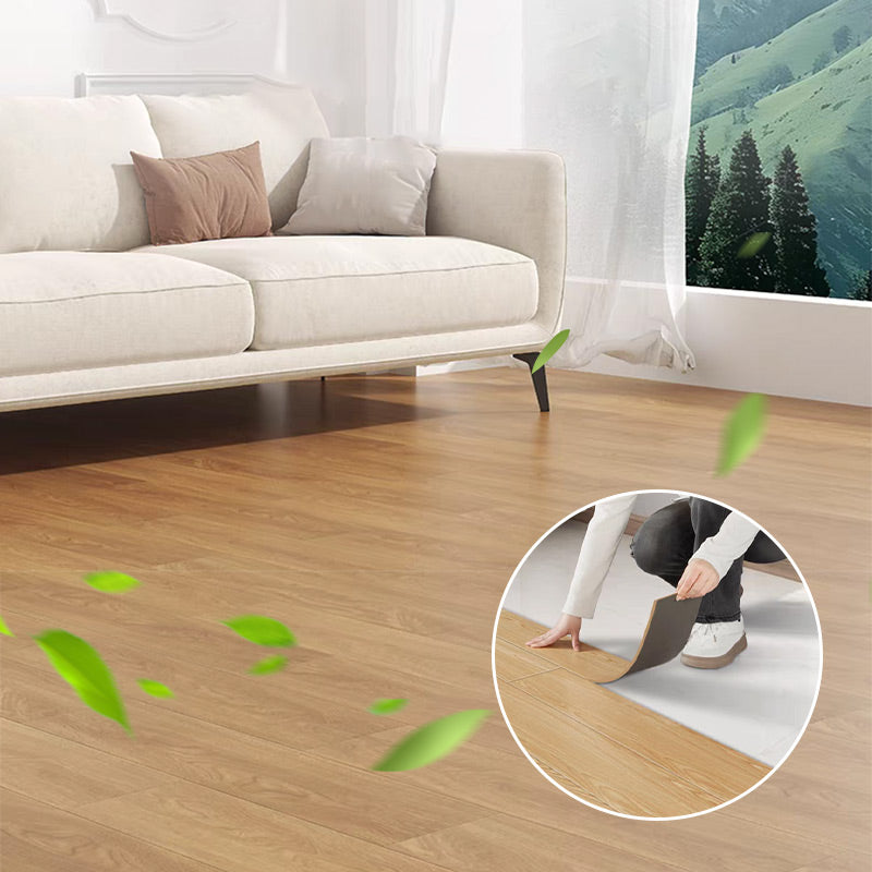 (36 in × 6 in × 1/8 in) Wood Grain Peel and Stick Floor Tiles, Self-Adhesive, Waterproof & Easy DIY Installation