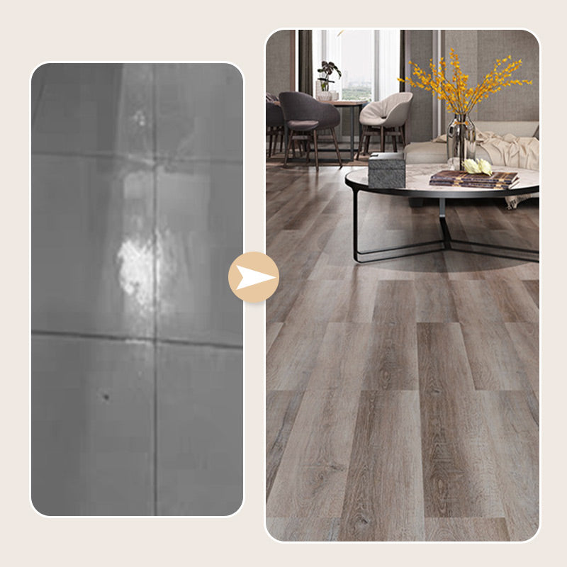 (36 in × 6 in × 1/8 in) Wood Grain Peel and Stick Floor Tiles, Self-Adhesive, Waterproof & Easy DIY Installation