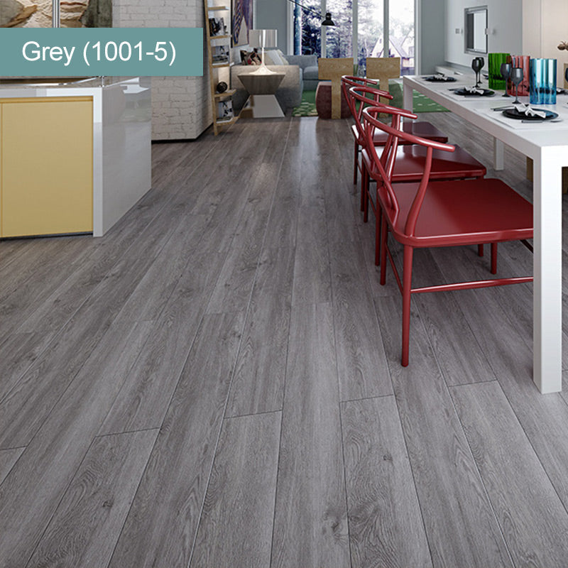 (36 in × 6 in × 1/8 in) Wood Grain Peel and Stick Floor Tiles, Self-Adhesive, Waterproof & Easy DIY Installation