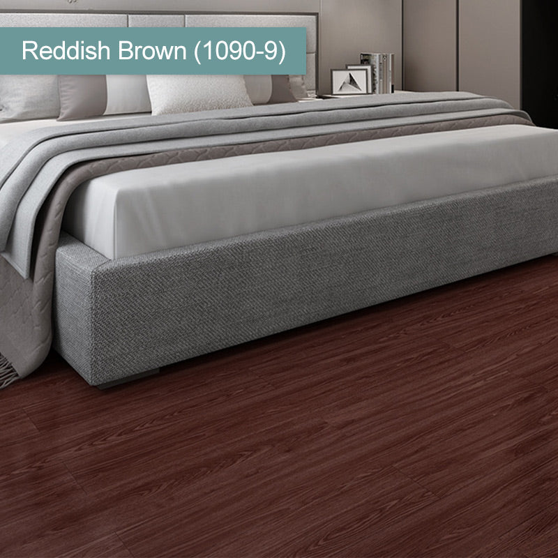 (36 in × 6 in × 1/8 in) Wood Grain Peel and Stick Floor Tiles, Self-Adhesive, Waterproof & Easy DIY Installation