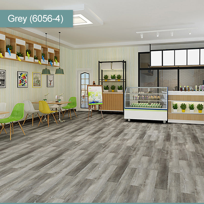 (36 in × 6 in × 1/8 in) Wood Grain Peel and Stick Floor Tiles, Self-Adhesive, Waterproof & Easy DIY Installation