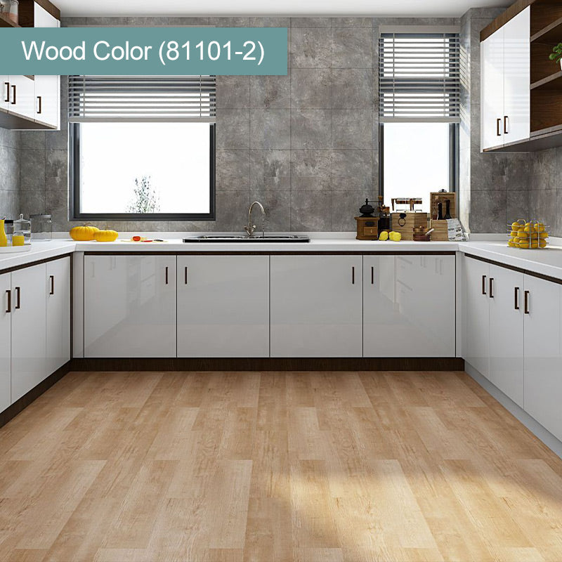 (36 in × 6 in × 1/8 in) Wood Grain Peel and Stick Floor Tiles, Self-Adhesive, Waterproof & Easy DIY Installation