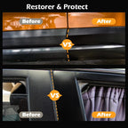 Revêtement céramique 50ml pour pièces plastiques de voiture