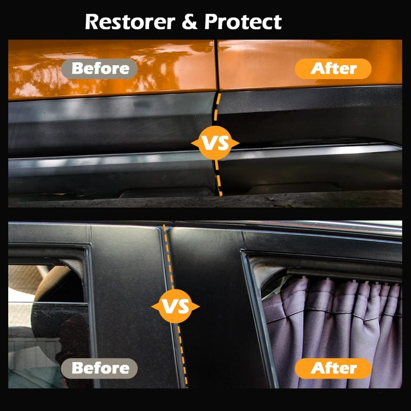 Revêtement céramique 50ml pour pièces plastiques de voiture