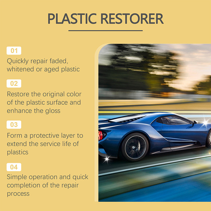 Revêtement céramique 50ml pour pièces plastiques de voiture