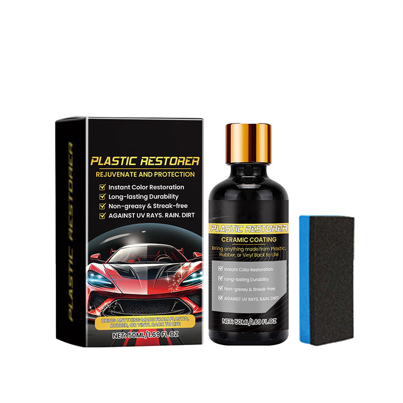 Revêtement céramique 50ml pour pièces plastiques de voiture