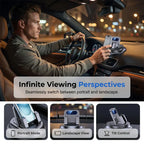 Support de Téléphone Voiture 360° – Aspiration Ulta-Forte, Compatible Tous Téléphones