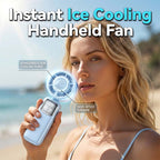 Ventilateur portatif pliable avec affichage LED